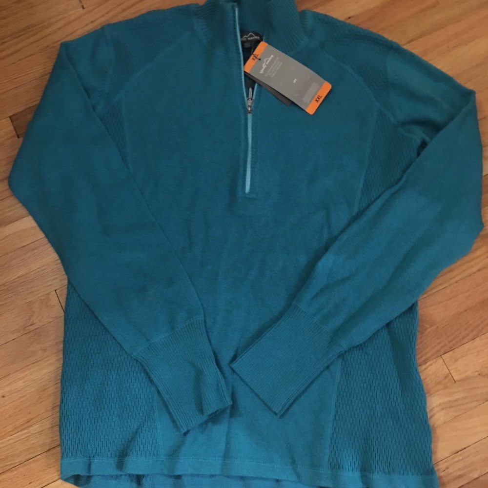 Eddie Bauer XXL 1/2 zip up sweater